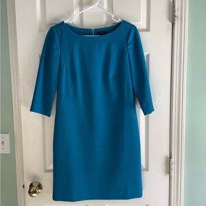 Ann Taylor Blue A-Line Dress